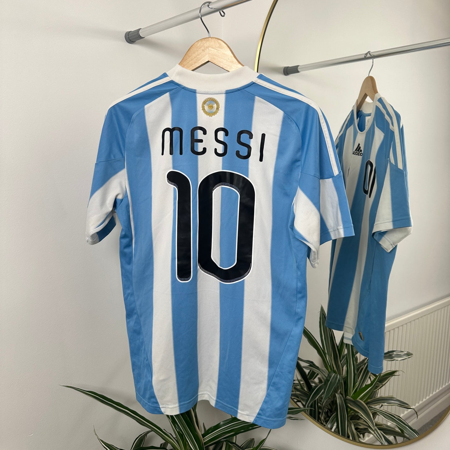 Argentina Messi Home 2010/11 Size M