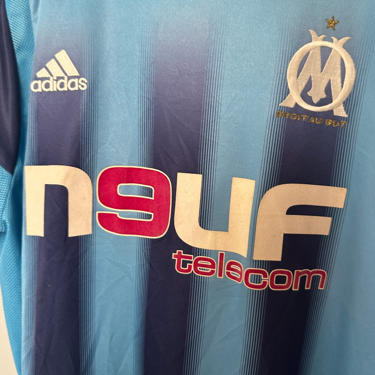 Marseille Home Lizarazu #3 2004/05 Size XL