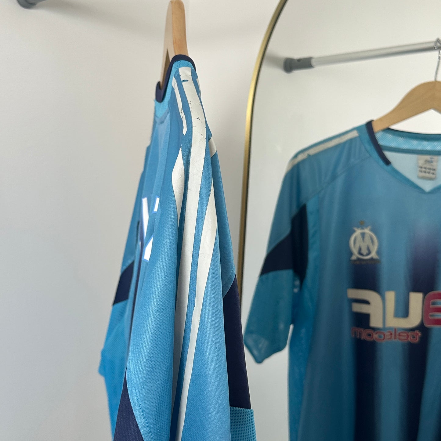 Marseille Home Lizarazu #3 2004/05 Size XL