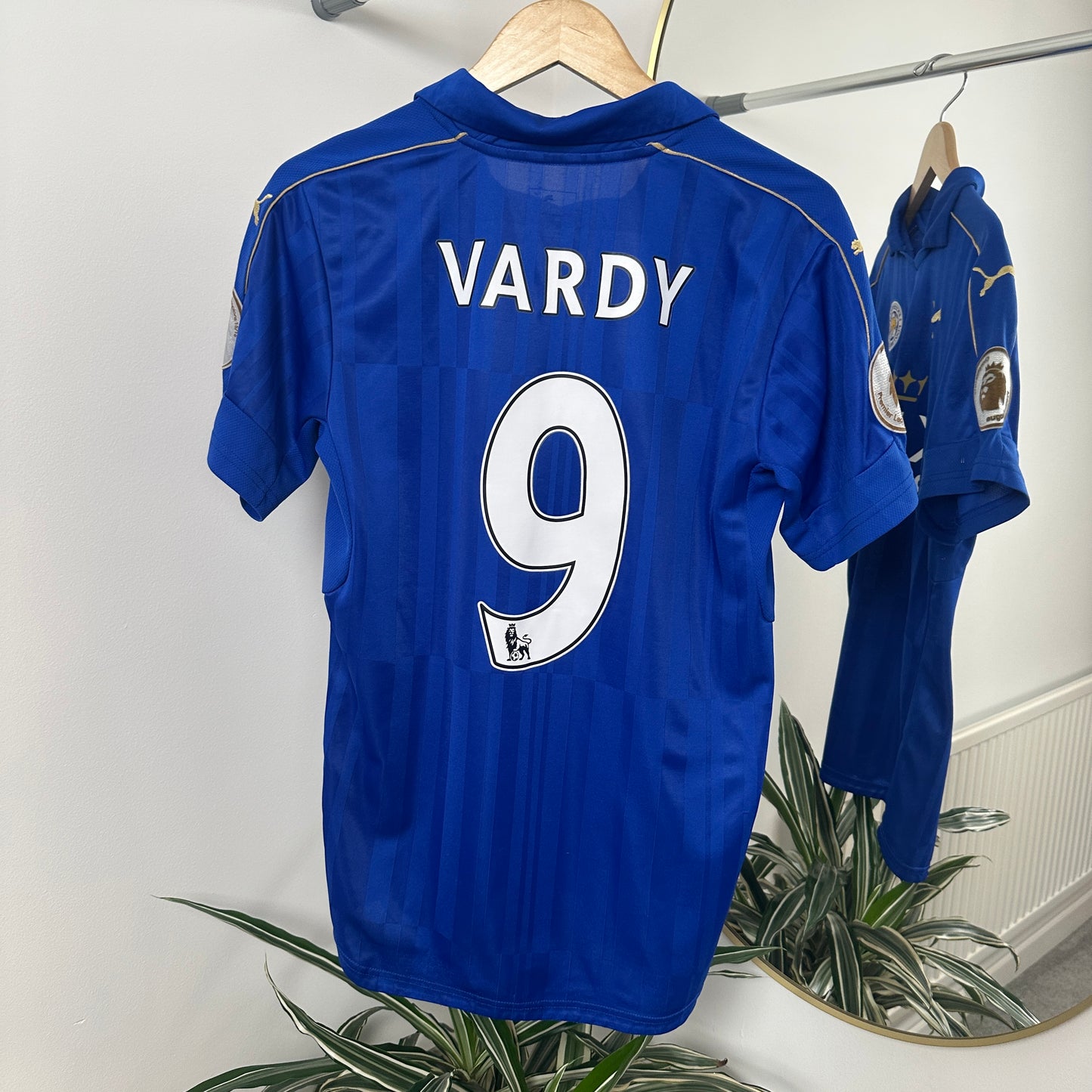 Leicester City Away Vardy 2016/17 Size M