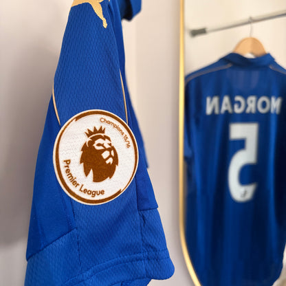Leicester City Home Wes Morgan #5 2016/17 Size M *Mint*