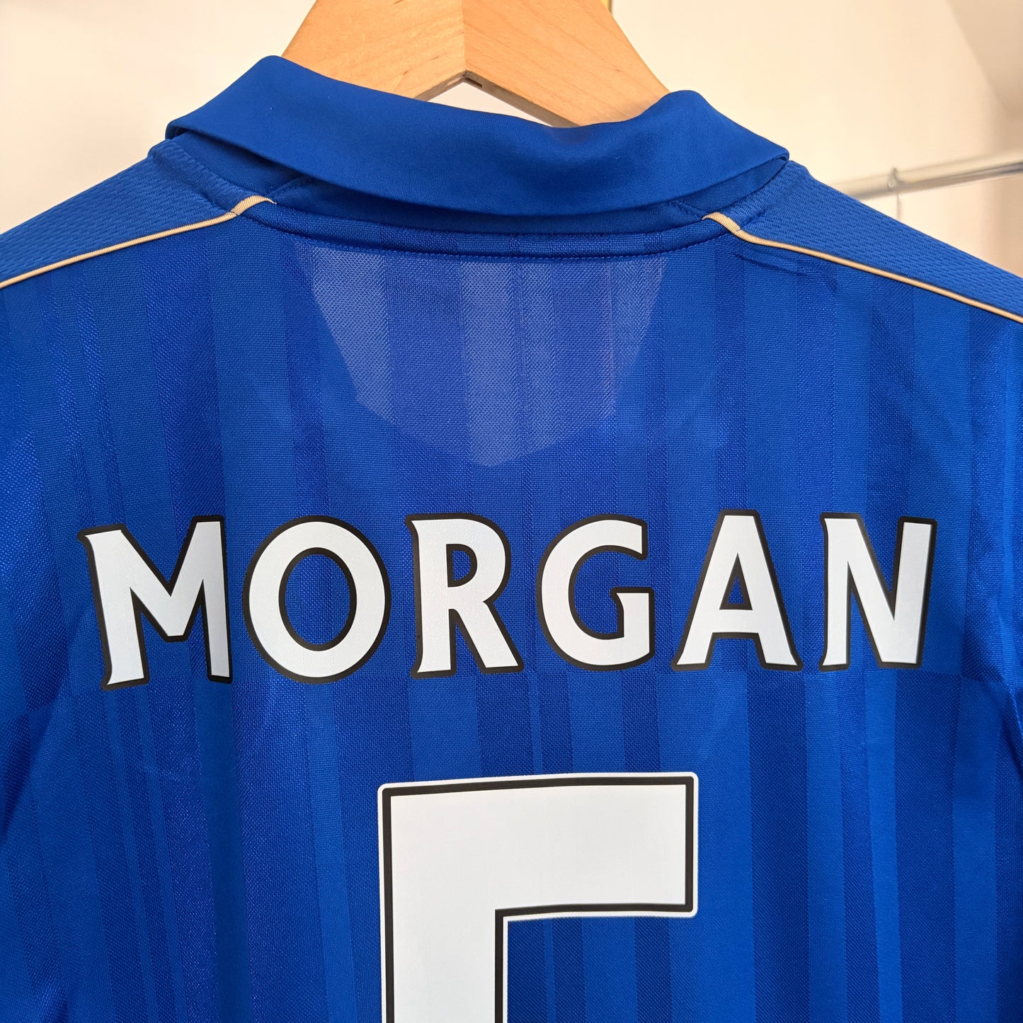 Leicester City Home Wes Morgan #5 2016/17 Size M *Mint*