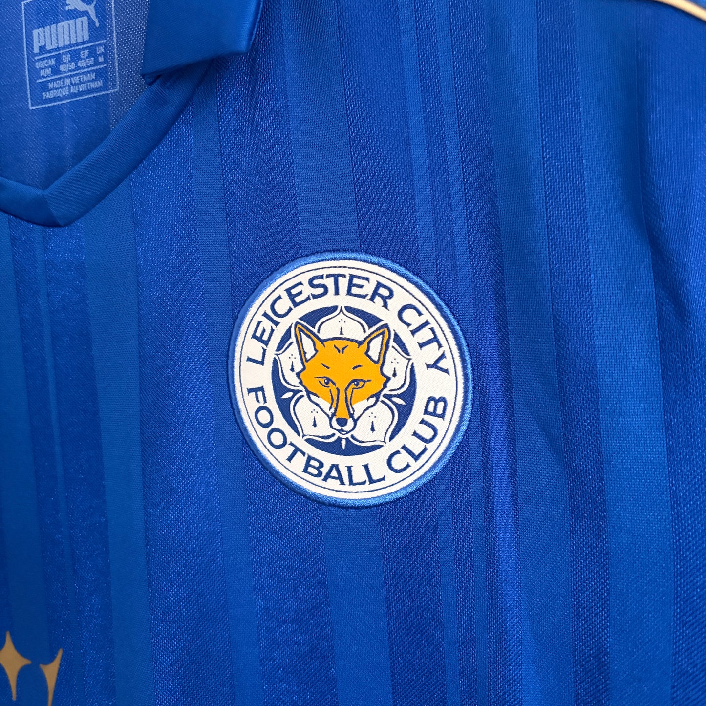Leicester City Home Wes Morgan #5 2016/17 Size M *Mint*