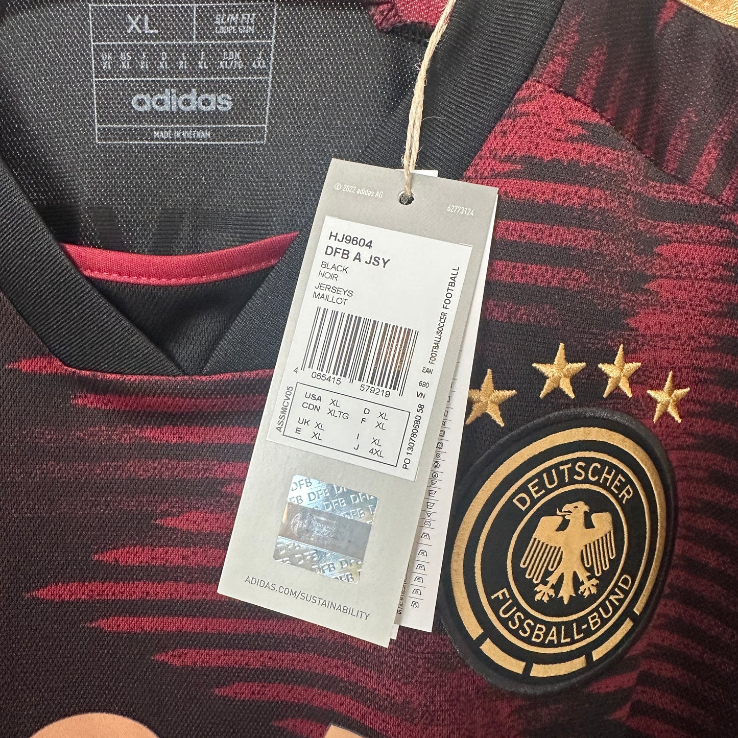 Germany Adayemi Away 2022 Size XL BNWT