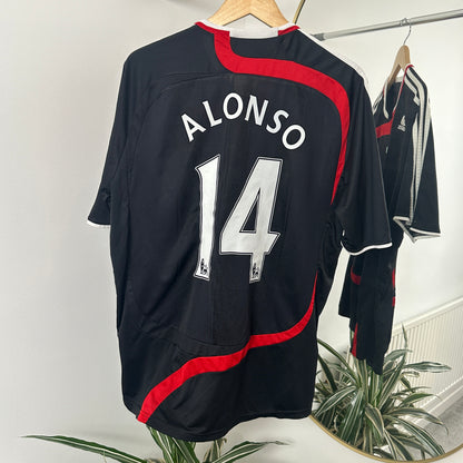 Liverpool Xabi Alonso Third 2007/08 Size XL