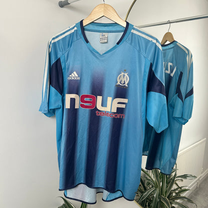 Marseille Home Lizarazu #3 2004/05 Size XL