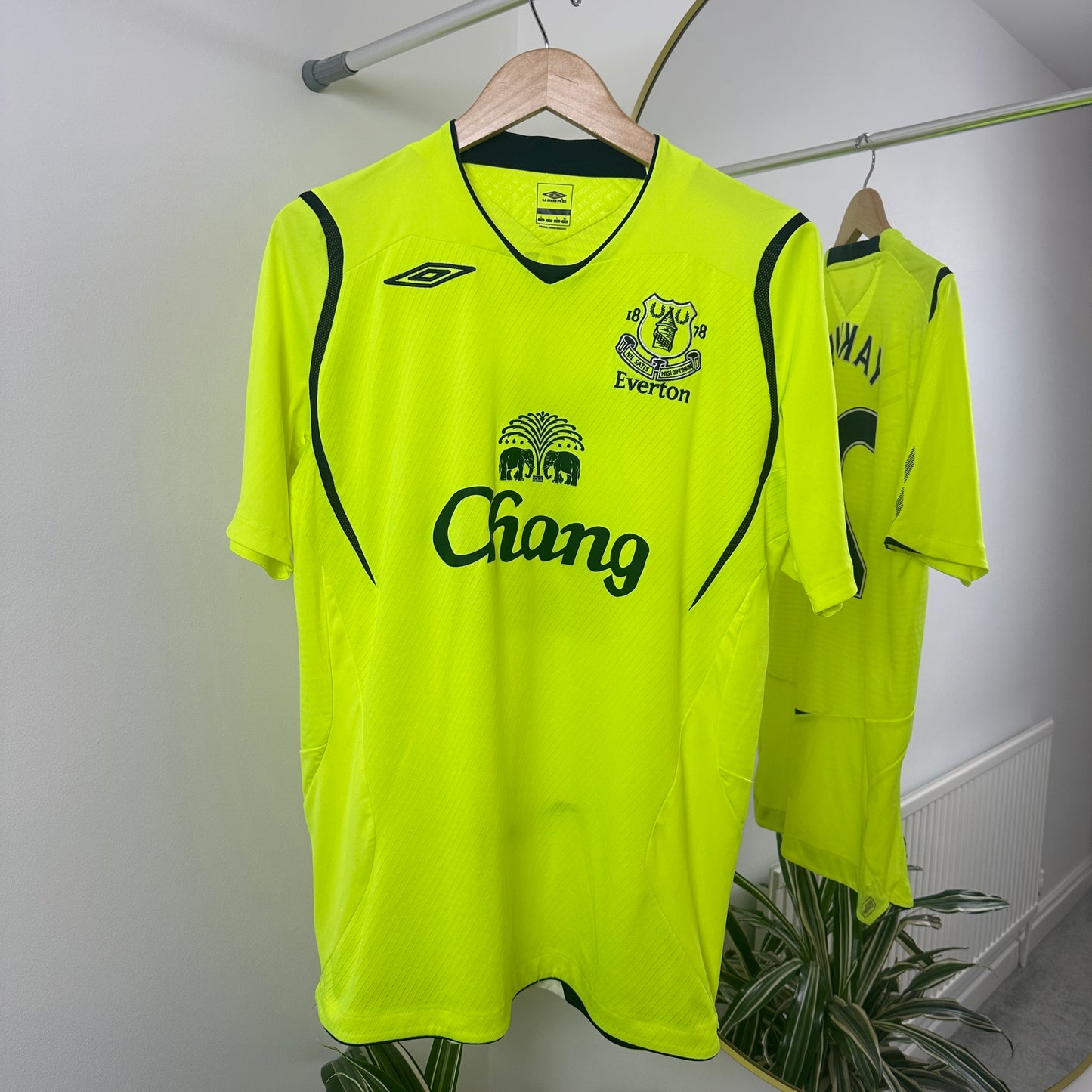 Everton Third Yakubu 2008/09 Size XL