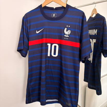 France Home Mbappe #10 2020/21 Size XL *MINT*
