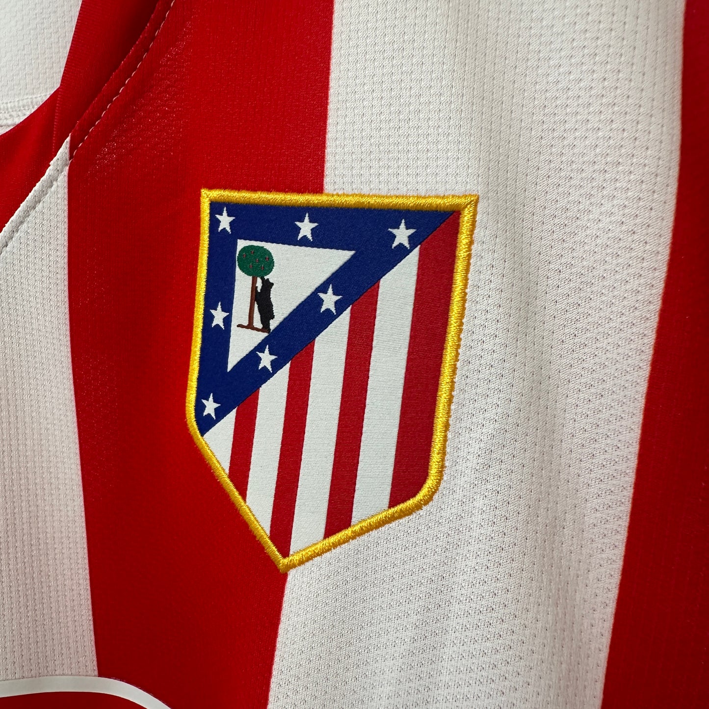 Atletico Madrid Home 2006/07 Aguero Size L