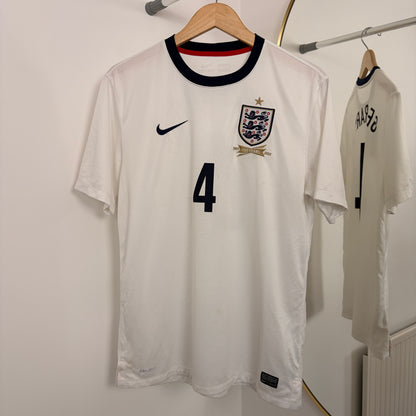 England Home Gerrard #4 2013 "150th Anniversary" Size L
