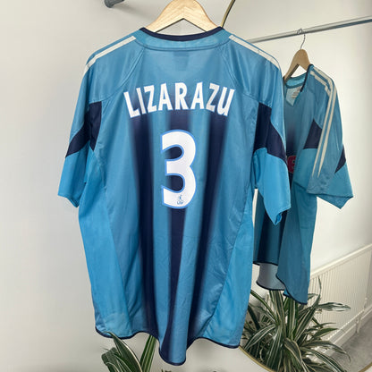 Marseille Home Lizarazu #3 2004/05 Size XL
