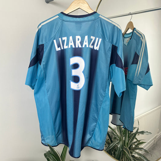 Marseille Home Lizarazu #3 2004/05 Size XL