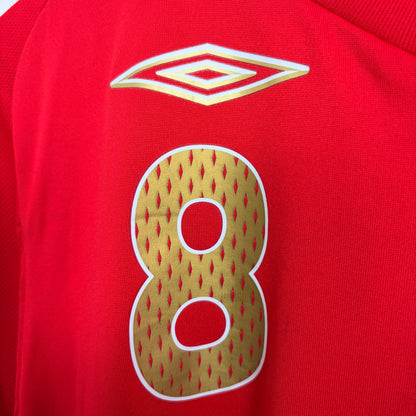 England Away Frank Lampard #8 2006/08 Size L*Mint*