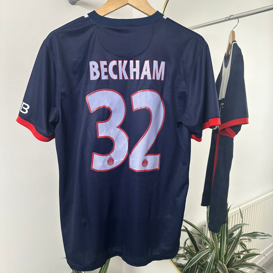 Paris Saint Germain Home Beckham 2013/14 Size XL