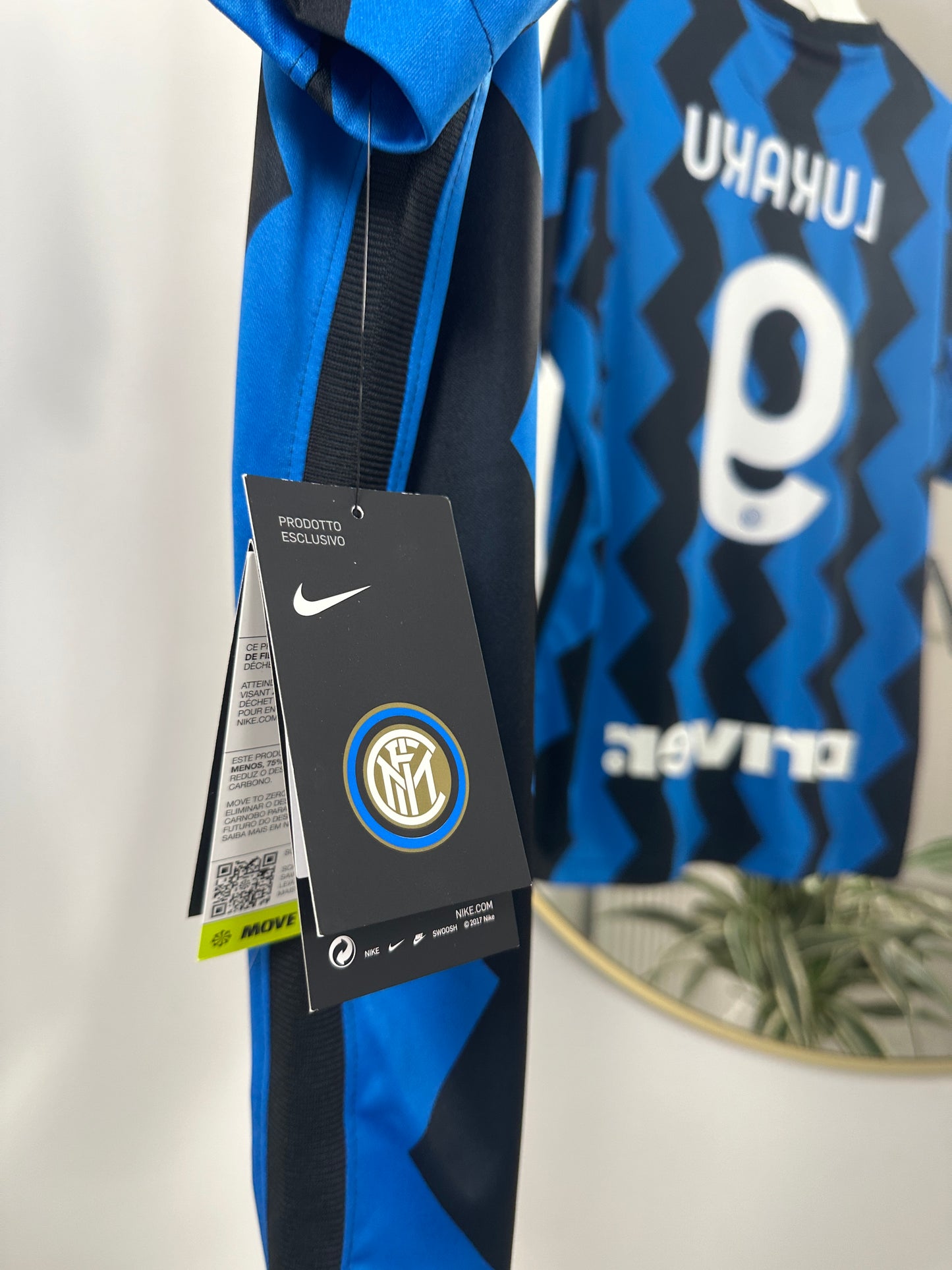 Inter Milan Home 2020/21 Romelu Lukaku Size XL