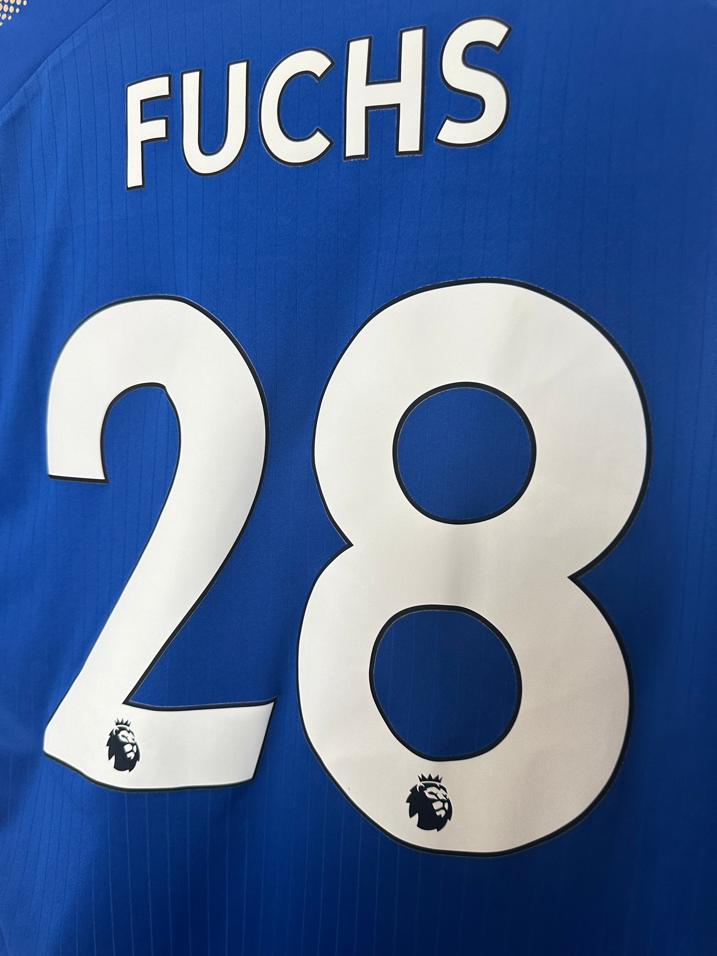 Leicester City Away Fuchs 2017/18 Size XL