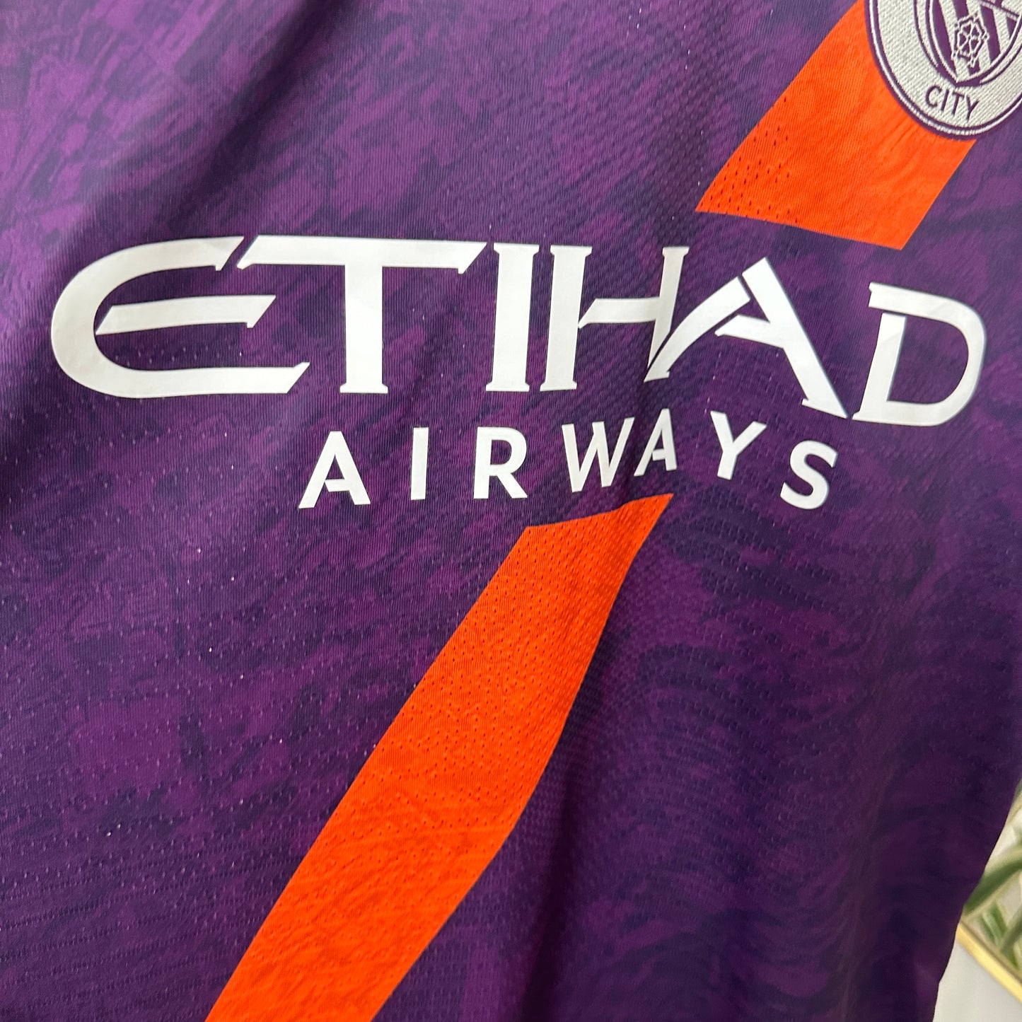 2018/19 Manchester City Vaporknit 3rd Shirt Leroy Sane Size L