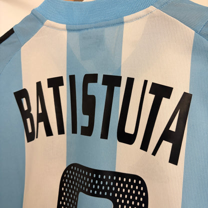 Argentina Home Batistuta 2002/03 Size M