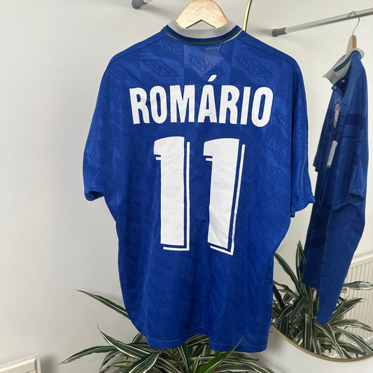 Brazil Romario 1991/93 Away Size XL