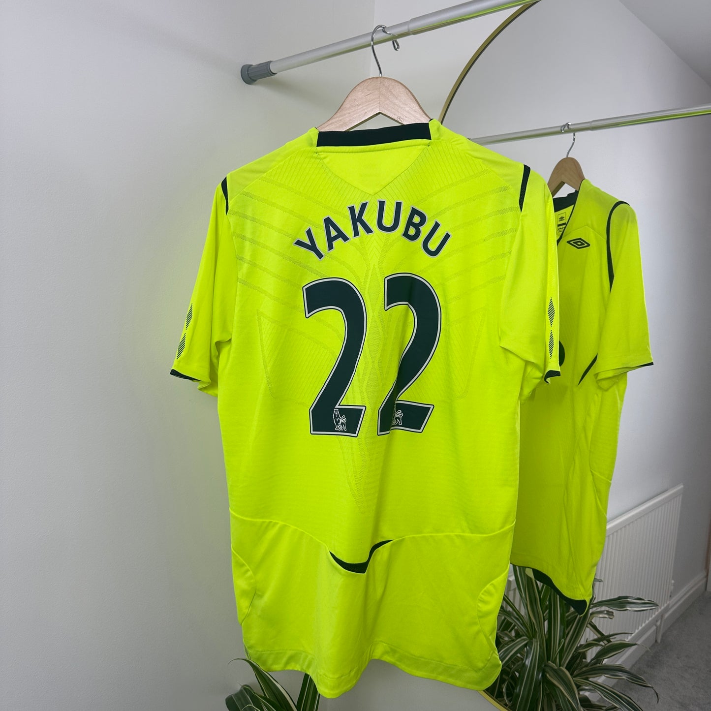 Everton Third Yakubu 2008/09 Size XL