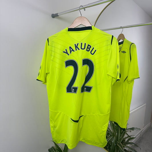 Everton Third Yakubu 2008/09 Size XL
