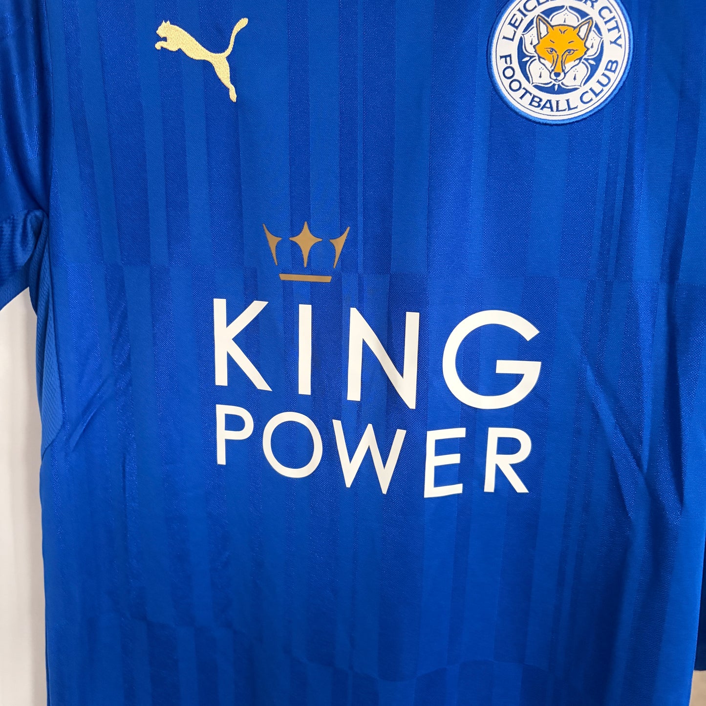 Leicester City Home Wes Morgan #5 2016/17 Size M *Mint*