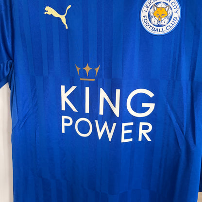Leicester City Home Wes Morgan #5 2016/17 Size M *Mint*