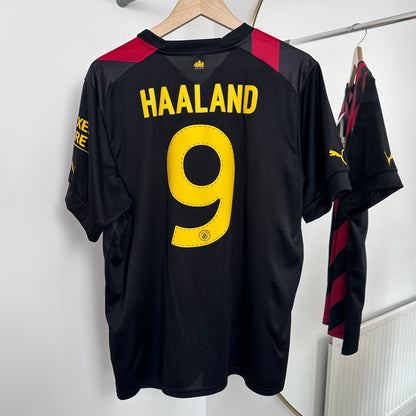 Manchester City Away Erling Haaland #9 2022/23 Size XL *BNWT*