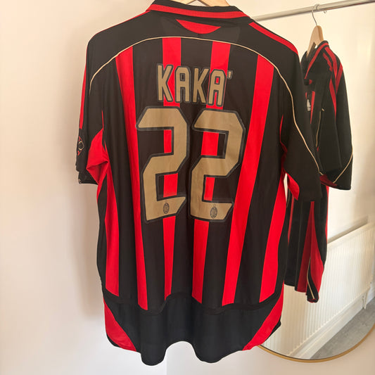 AC Milan Home Kaka 2006/08 Size XL