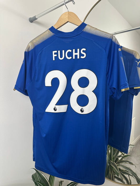 Leicester City Away Fuchs 2017/18 Size XL