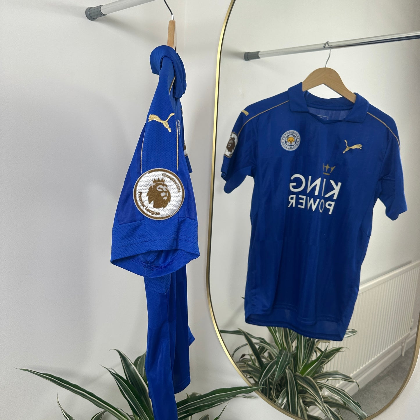 Leicester City Away Vardy 2016/17 Size M