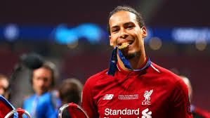 Liverpool Home 2018/19 Virgil Van Dijk Size M